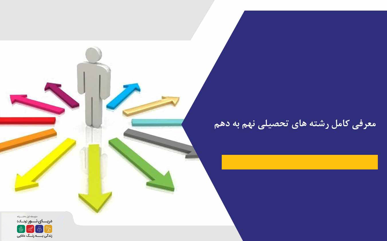 انتخاب رشته نهم به دهم